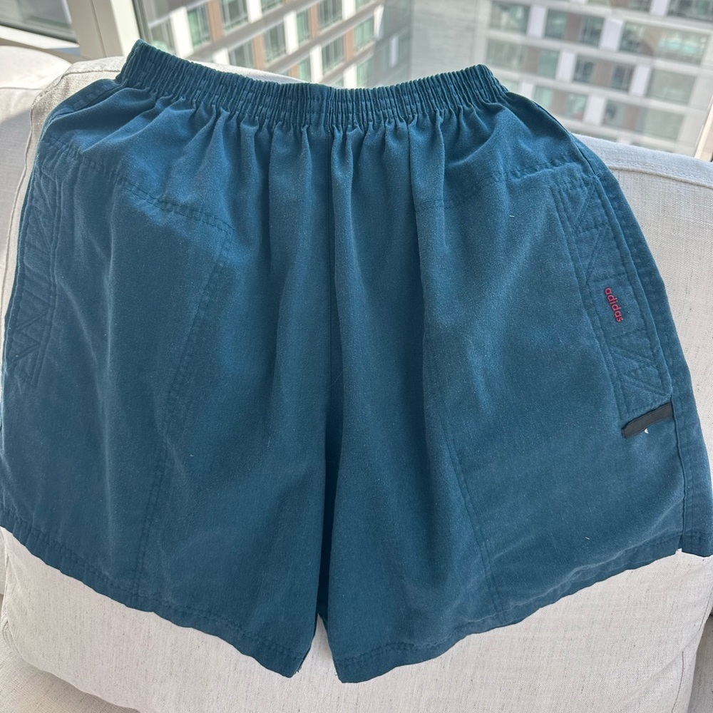 Vintage Adidas Casual Blue Shorts